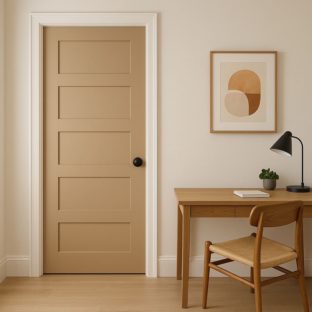Benjamin Moore Boardwalk (CC-410): A Warm Neutral with Timeless Appeal.