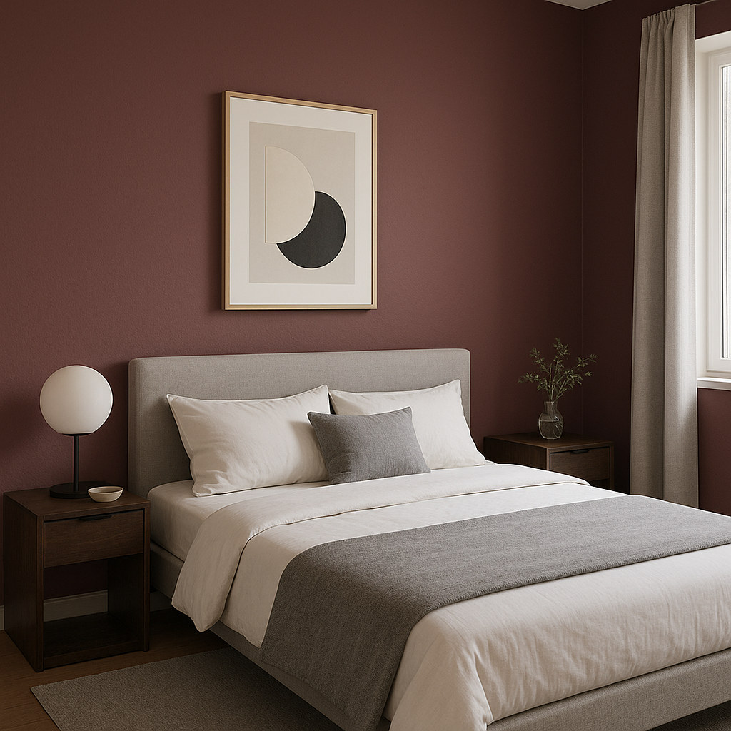 Benjamin Moore Bordéaux (1365): A Timeless, Sophisticated Hue.