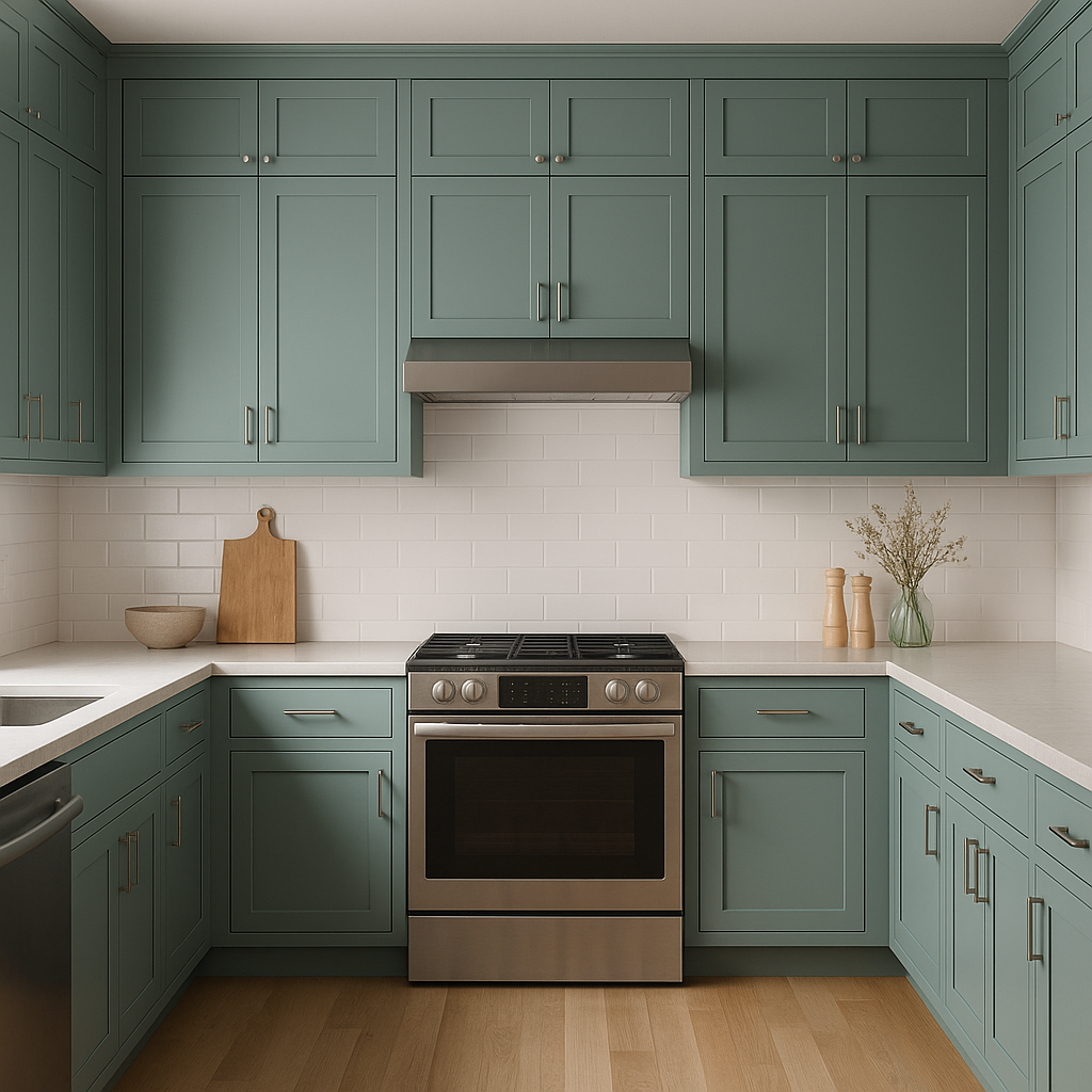 Benjamin Moore Bracken (CW-600): A Timeless, Earthy Green for Sophisticated Spaces.