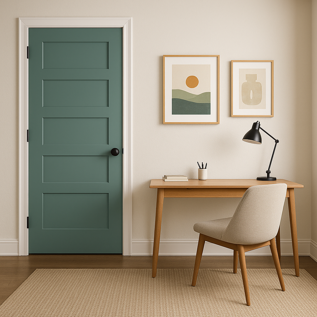 Benjamin Moore Bracken (CW-600): A Timeless, Earthy Green for Sophisticated Spaces.