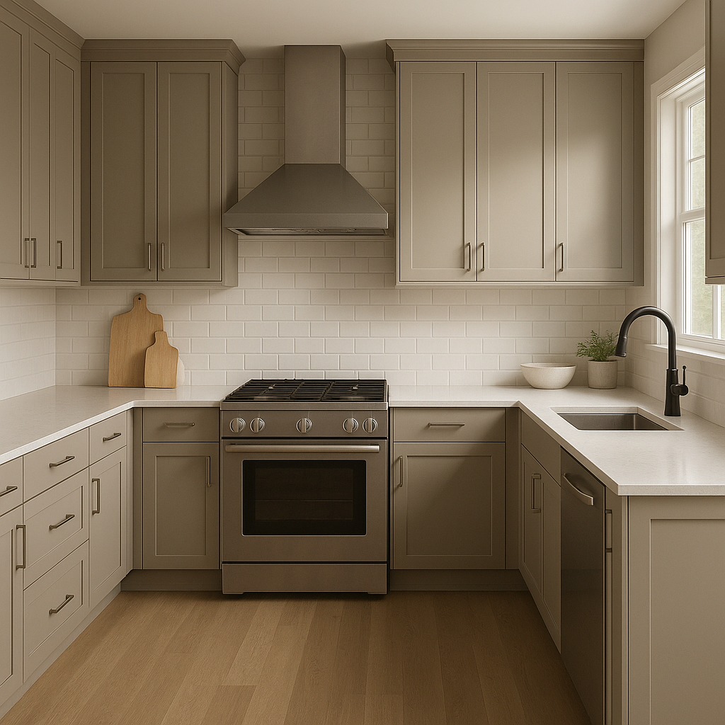 Benjamin Moore Brandon (977): A Versatile Neutral for Timeless Spaces.