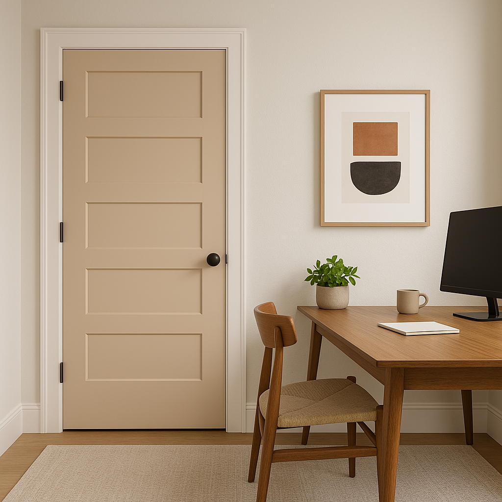 Benjamin Moore Brandy (1030): A Warm and Sophisticated Neutral.