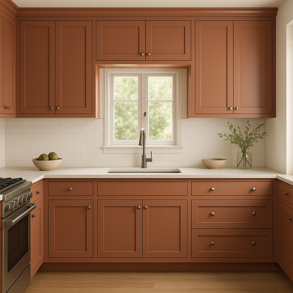 Benjamin Moore Brickyard (CW-325): A Timeless, Earthy Red.
