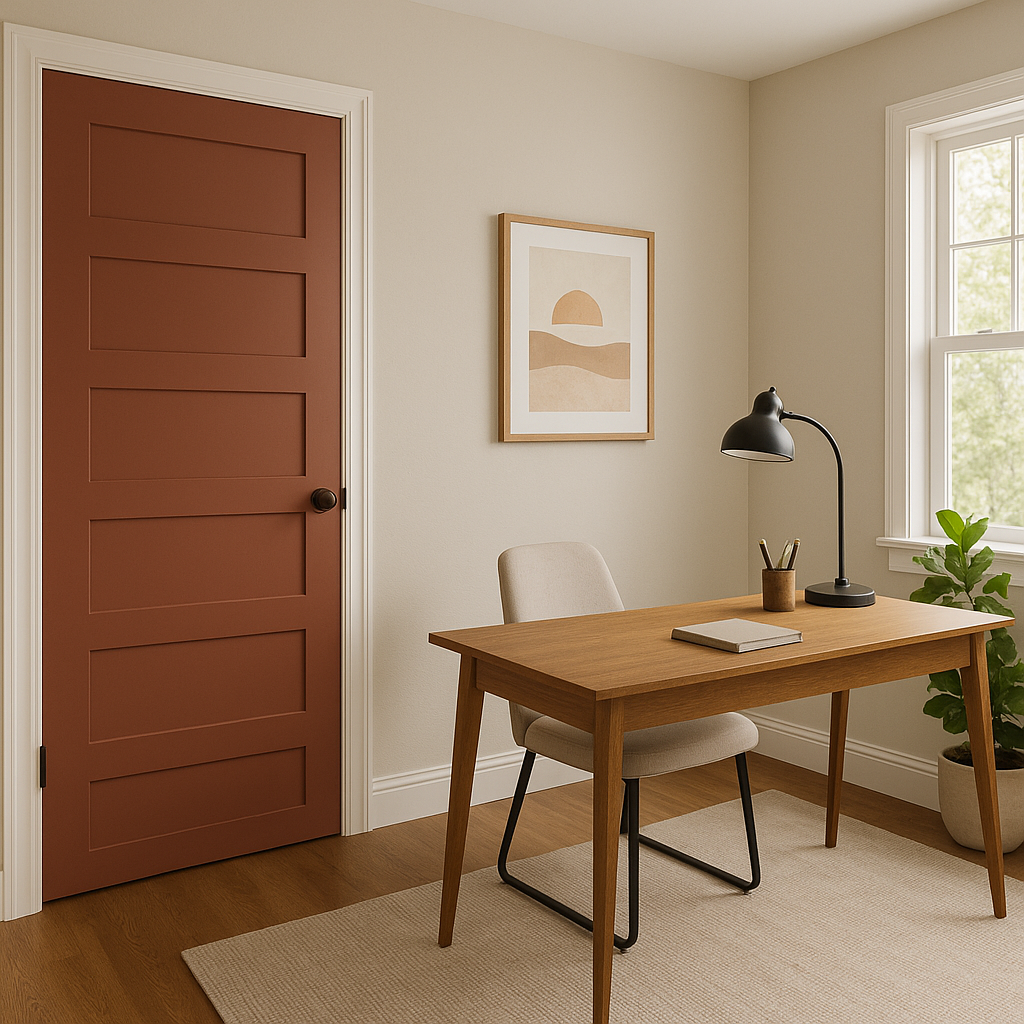 Benjamin Moore Brickyard (CW-325): A Timeless, Earthy Red.