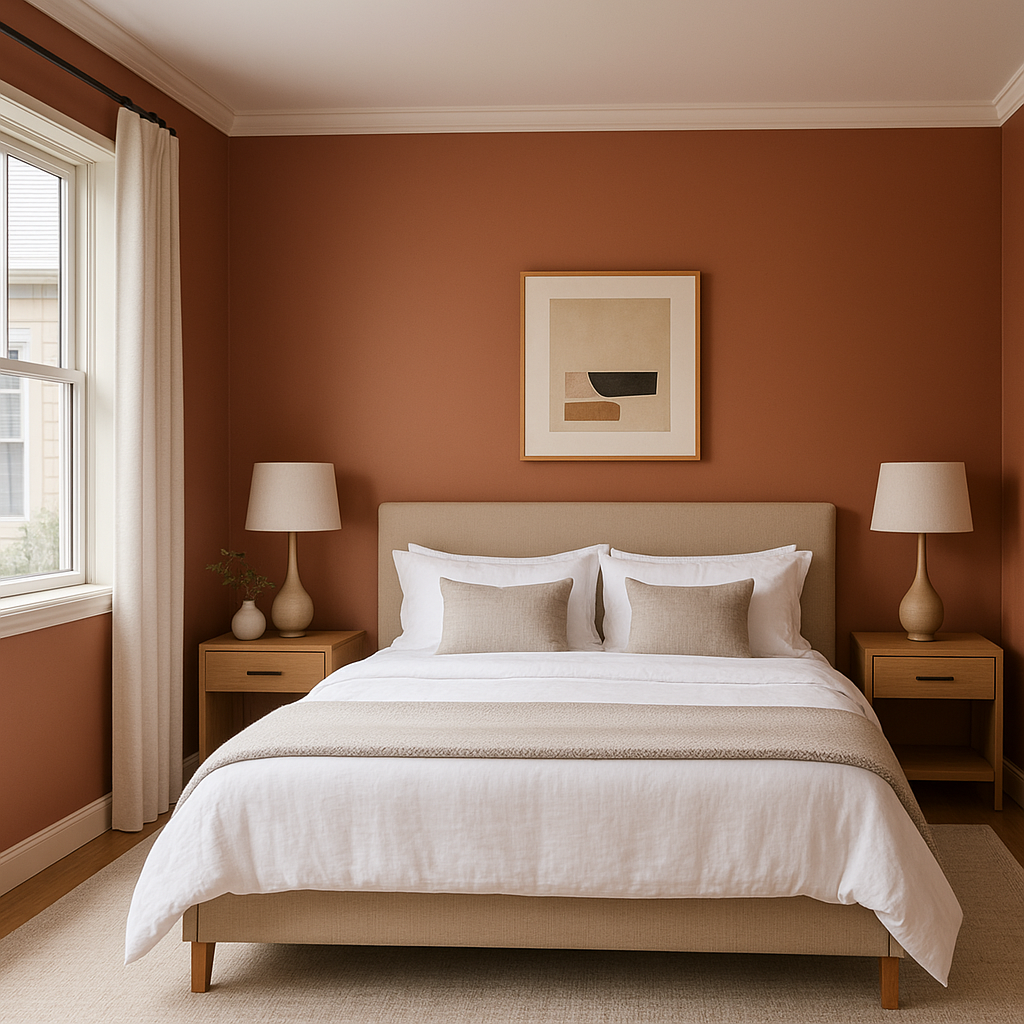 Benjamin Moore Brickyard (CW-325): A Timeless, Earthy Red.