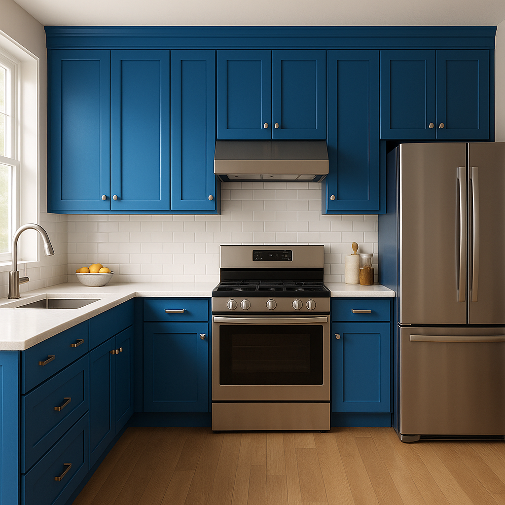 Benjamin Moore Brilliant (2065-30): A Daring and Vibrant Blue.