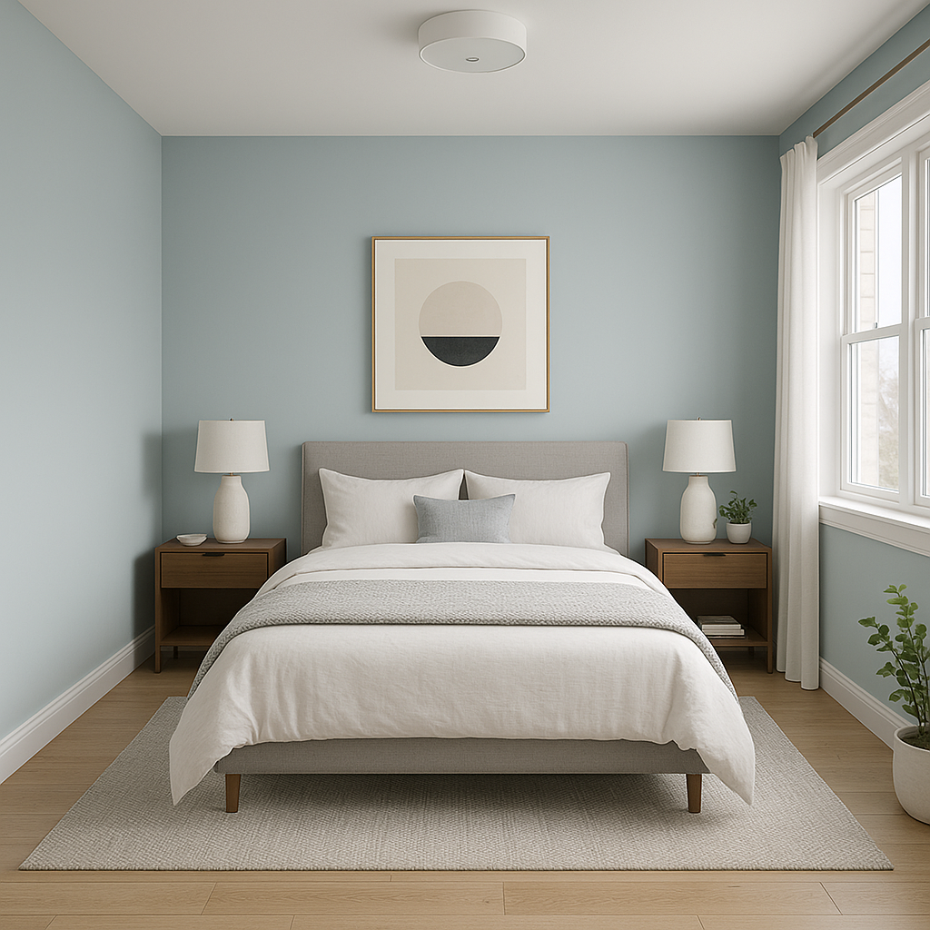 Benjamin Moore Brittany (1633) – A Sophisticated Mid-Tone Gray with Warm Undertones.