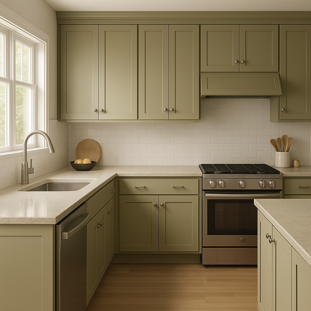 Benjamin Moore Brookside (2145-30): A Rich Green with Timeless Appeal.