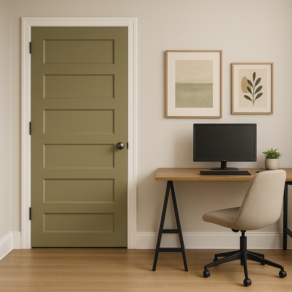 Benjamin Moore Brookside (2145-30): A Rich Green with Timeless Appeal.