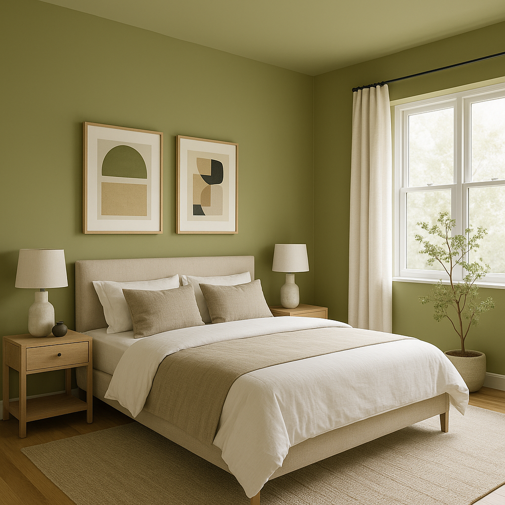 Benjamin Moore Brookside (2145-30): A Rich Green with Timeless Appeal.