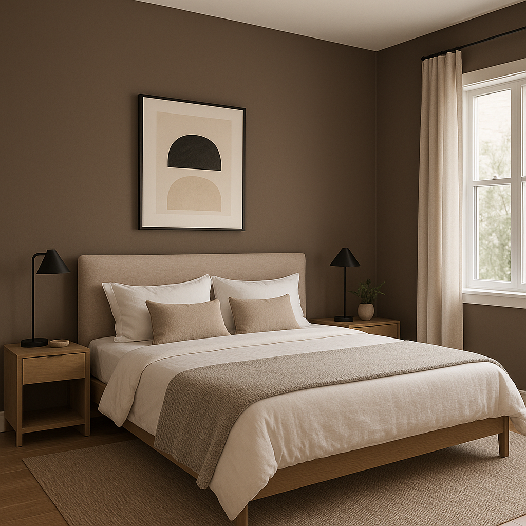 Benjamin Moore Brownstone (CSP-240): A Timeless Neutral for Sophisticated Interiors.