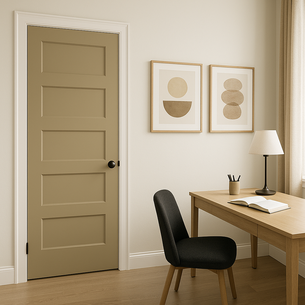 Benjamin Moore Brush (CW-125): Timeless Elegance in a Soft Neutral Hue.