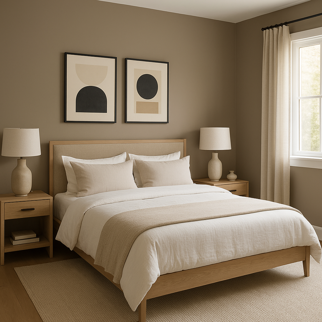Benjamin Moore Buckhorn (987): A Timeless Neutral with Warm Undertones.