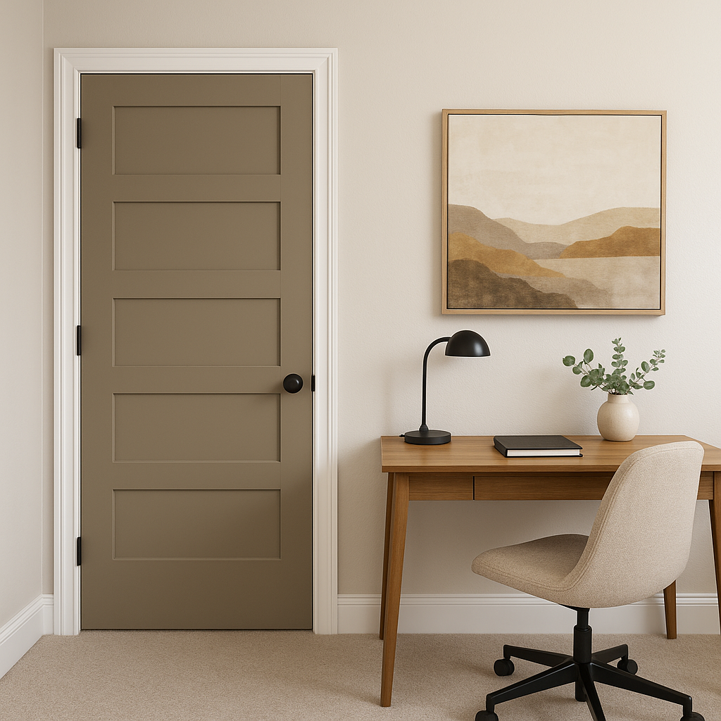 Benjamin Moore Buckhorn (CC-510): A Timeless, Versatile Neutral.