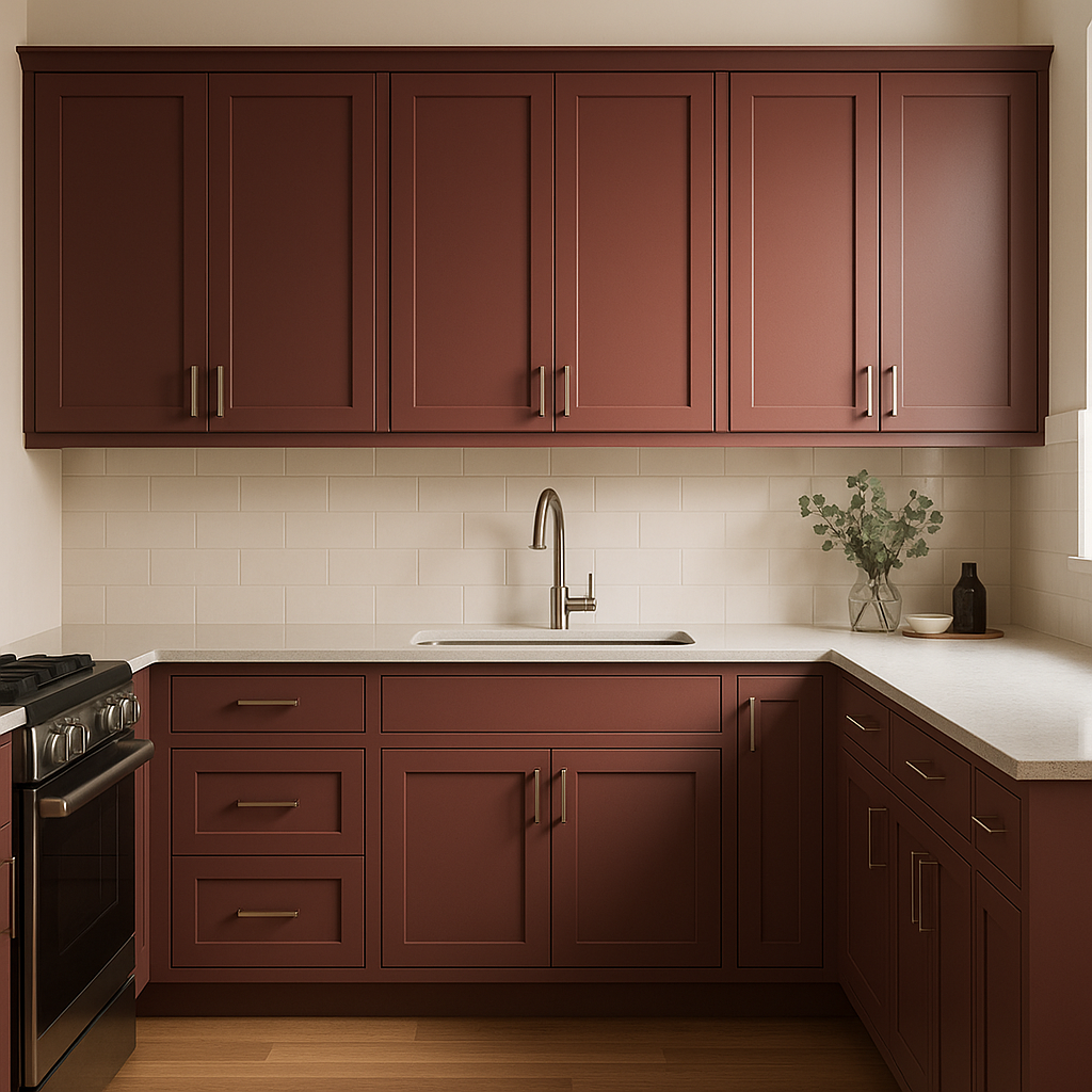 Benjamin Moore Burgundy (1280): A Rich and Timeless Choice for Sophisticated Spaces.