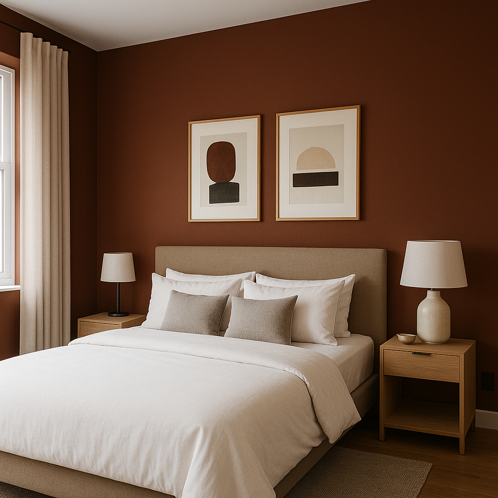 Benjamin Moore Burnt (2094-10): A Bold and Sophisticated Hue for Elevated Spaces.