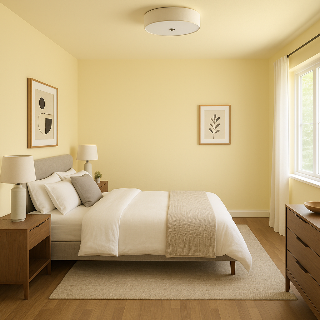 Benjamin Moore Butter (2023-60): A Warm and Inviting Hue for Timeless Interiors.
