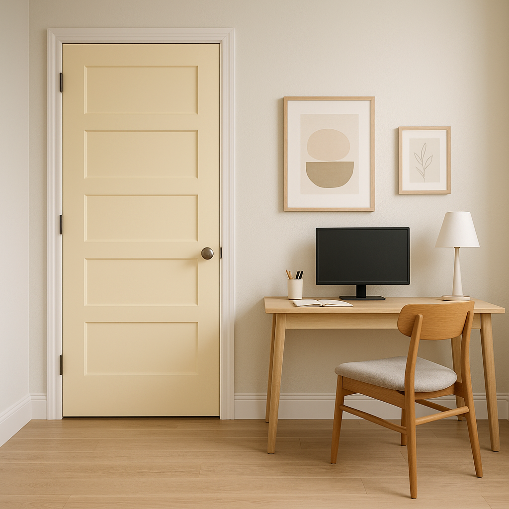 Benjamin Moore Butter (2165-70): A Warm and Inviting Hue.