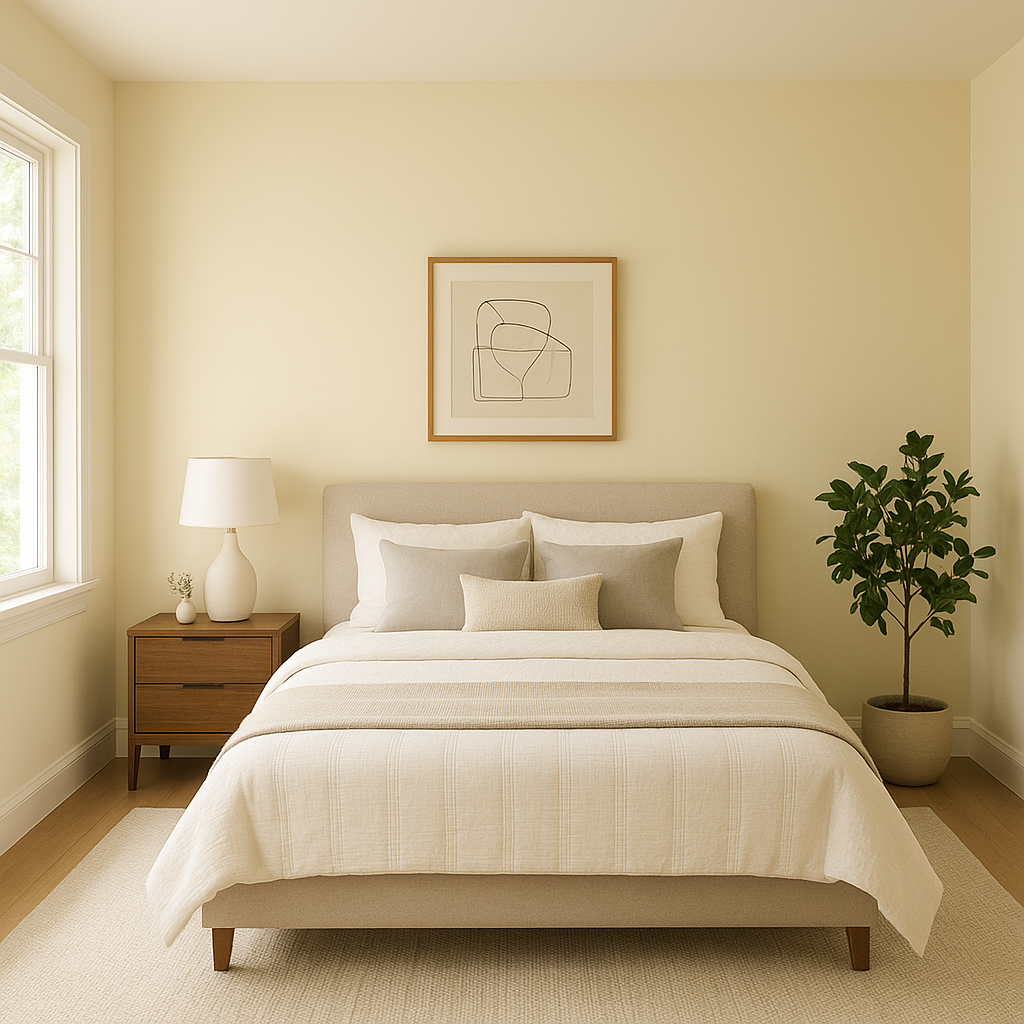 Benjamin Moore Butter (2165-70): A Warm and Inviting Hue.
