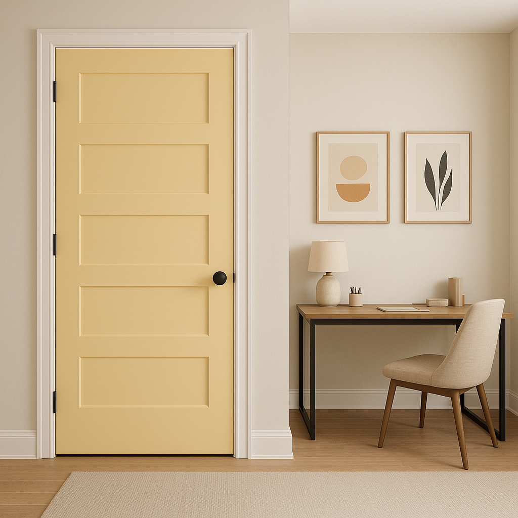 Benjamin Moore Butter (CC-216): A Warm and Inviting Hue.