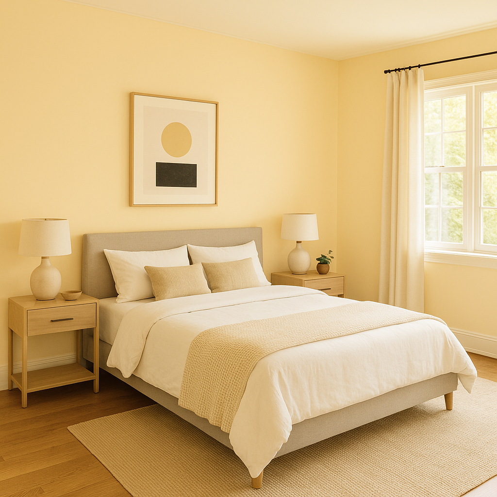 Benjamin Moore Butter (CC-216): A Warm and Inviting Hue.