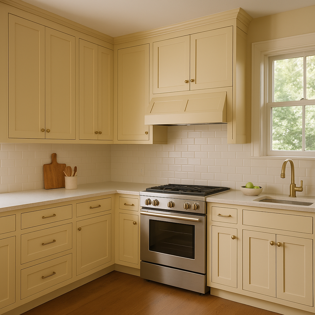Benjamin Moore Butter (CC-260): A Warm and Cozy Hue for Timeless Interiors.