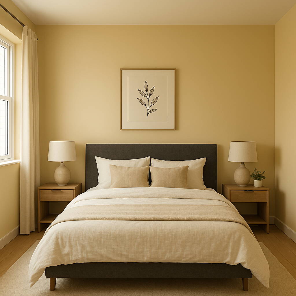 Benjamin Moore Butter (CC-260): A Warm and Cozy Hue for Timeless Interiors.
