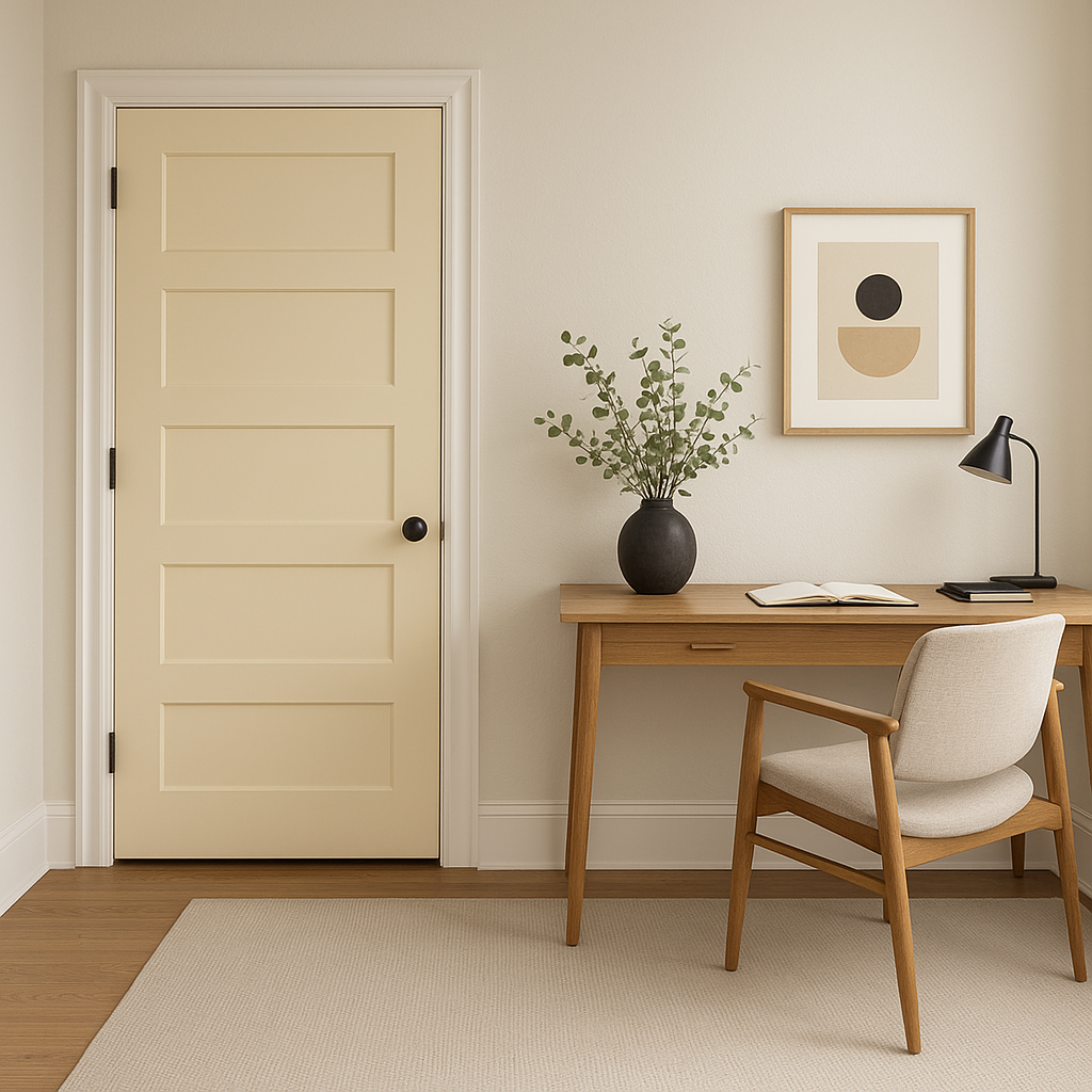 Benjamin Moore Butterfield (897): A Timeless Neutral with Warm Undertones.