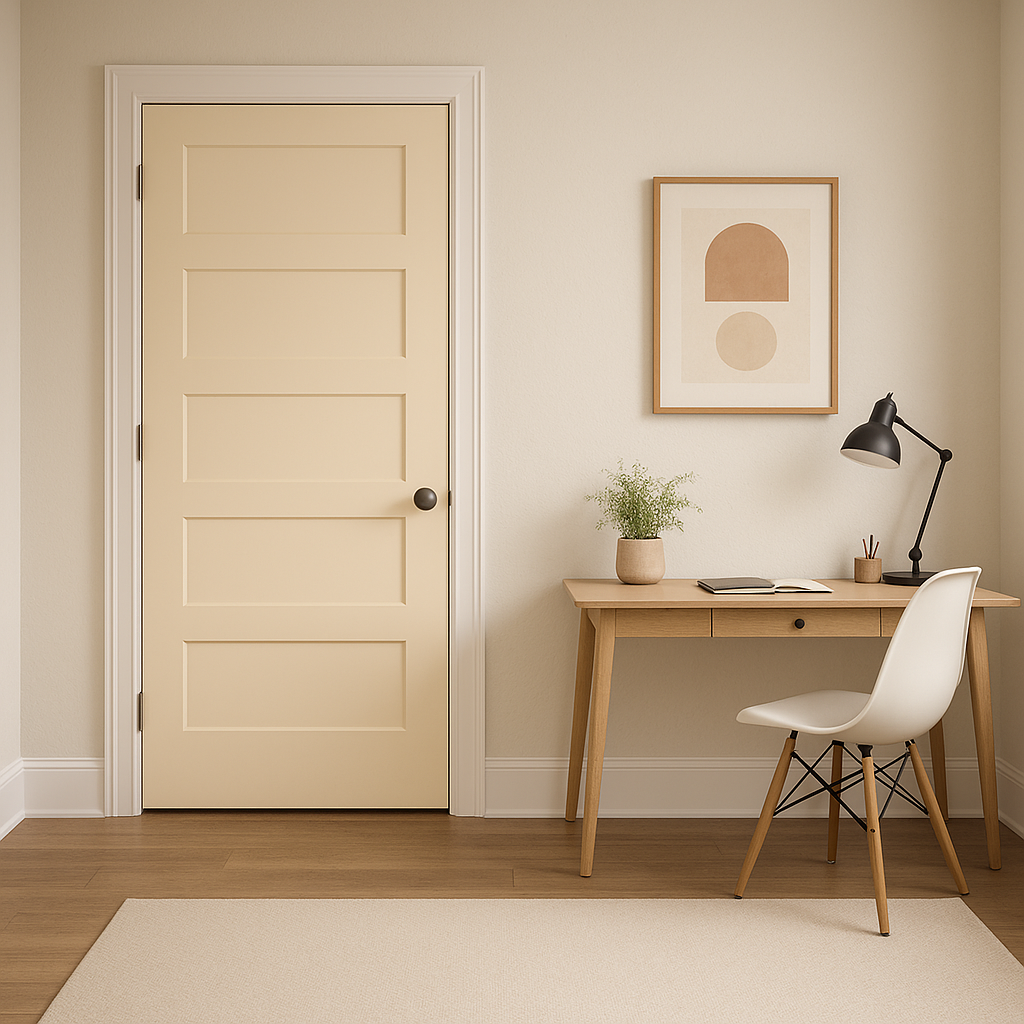 Benjamin Moore Butterfly (902): A Cheerful Pop of Sunny Warmth.