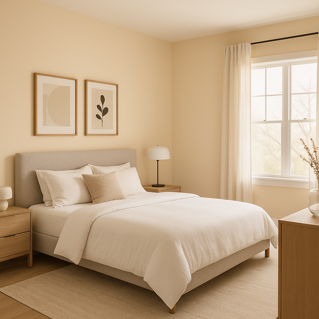 Benjamin Moore Butterfly (902): A Cheerful Pop of Sunny Warmth.