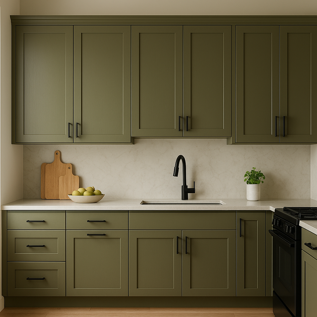 Benjamin Moore Cabbage (2141-20): A Bold, Earthy Green for Dynamic Interiors.