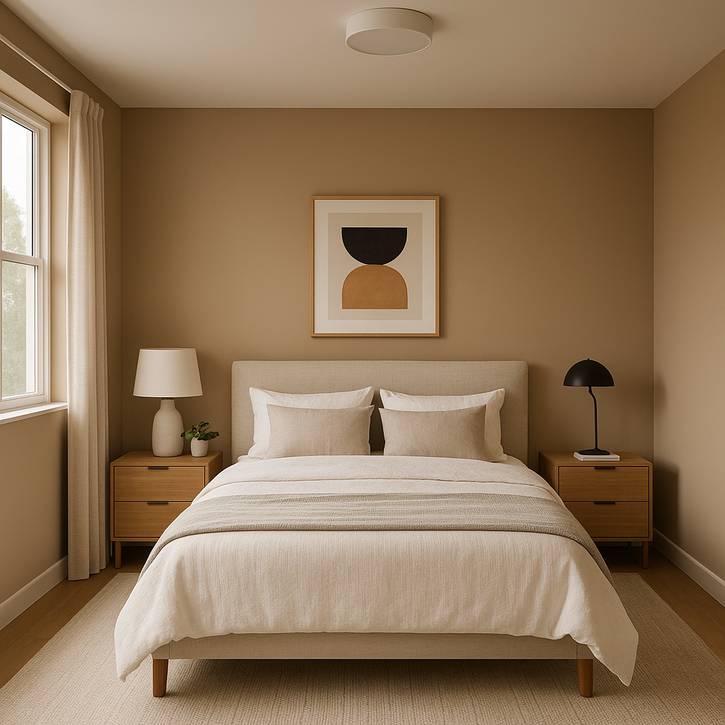 Benjamin Moore Café (1130): A Warm Neutral for Inviting Interiors.