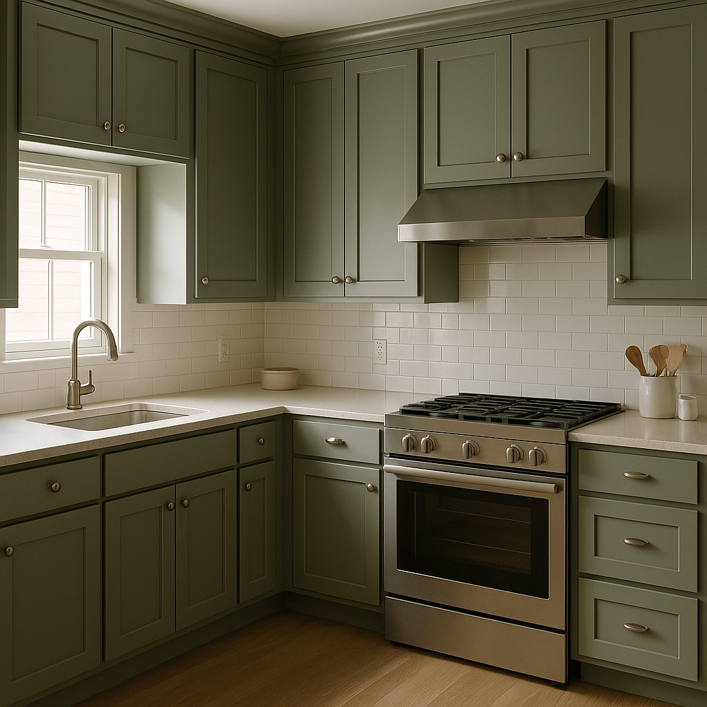 Benjamin Moore Caldwell Green (HC-124): Timeless Elegance in a Rich Green Hue.