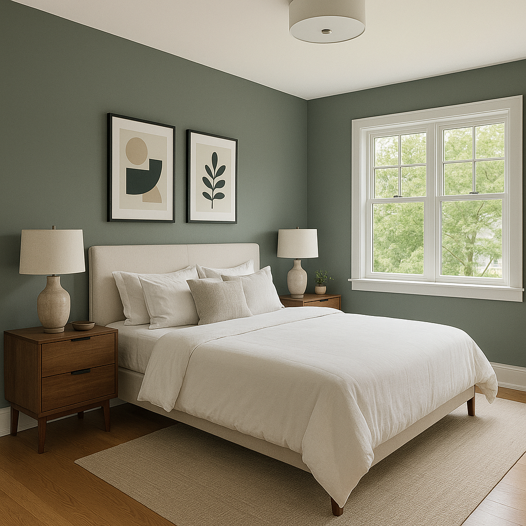 Benjamin Moore Caldwell Green (HC-124): Timeless Elegance in a Rich Green Hue.
