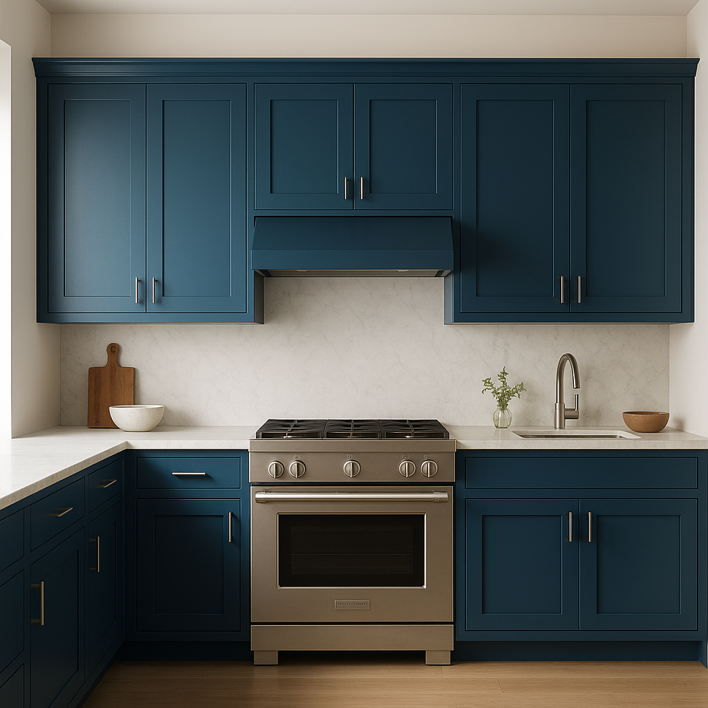 Benjamin Moore California (2060-20): A Deep, Vibrant Blue with Captivating Energy.