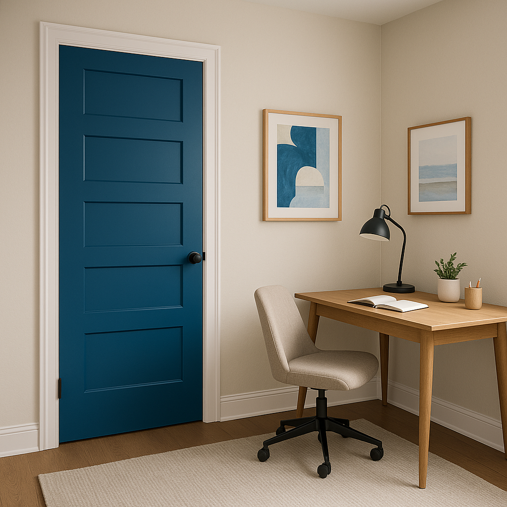 Benjamin Moore California (2060-20): A Deep, Vibrant Blue with Captivating Energy.