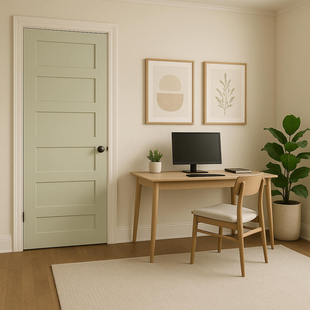 Benjamin Moore Calming (533): A Serene, Timeless Green.