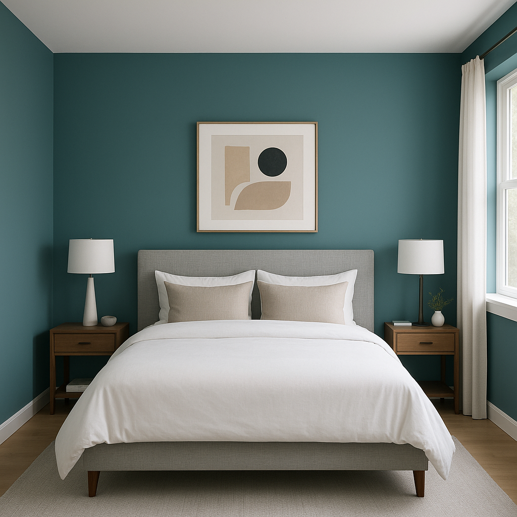 Benjamin Moore Calypso (727): A Vibrant, Energizing Blue for Your Space.
