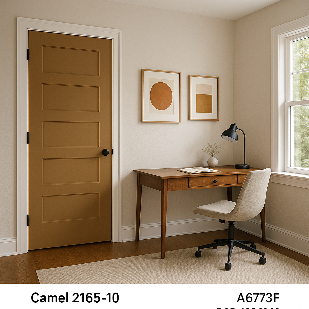 Benjamin Moore Camel 2165-10: A Timeless, Warm Neutral.