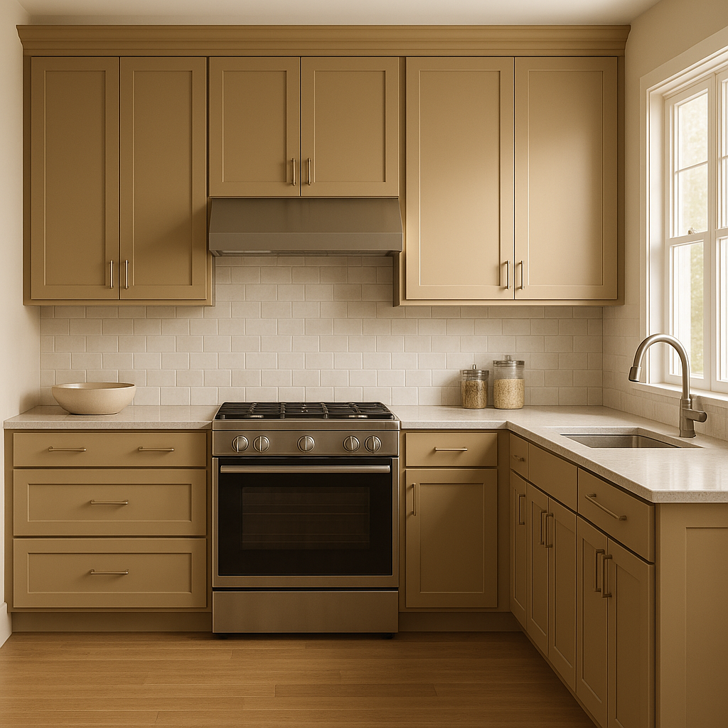 Benjamin Moore Camel CSP-285: A Warm & Inviting Neutral.