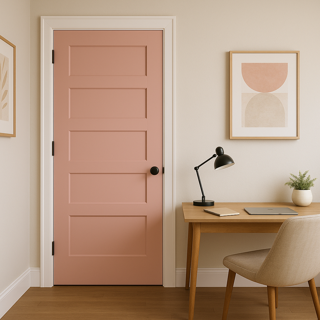 Benjamin Moore Camellia (2093-50): A Cheerful and Warm Pink Hue.