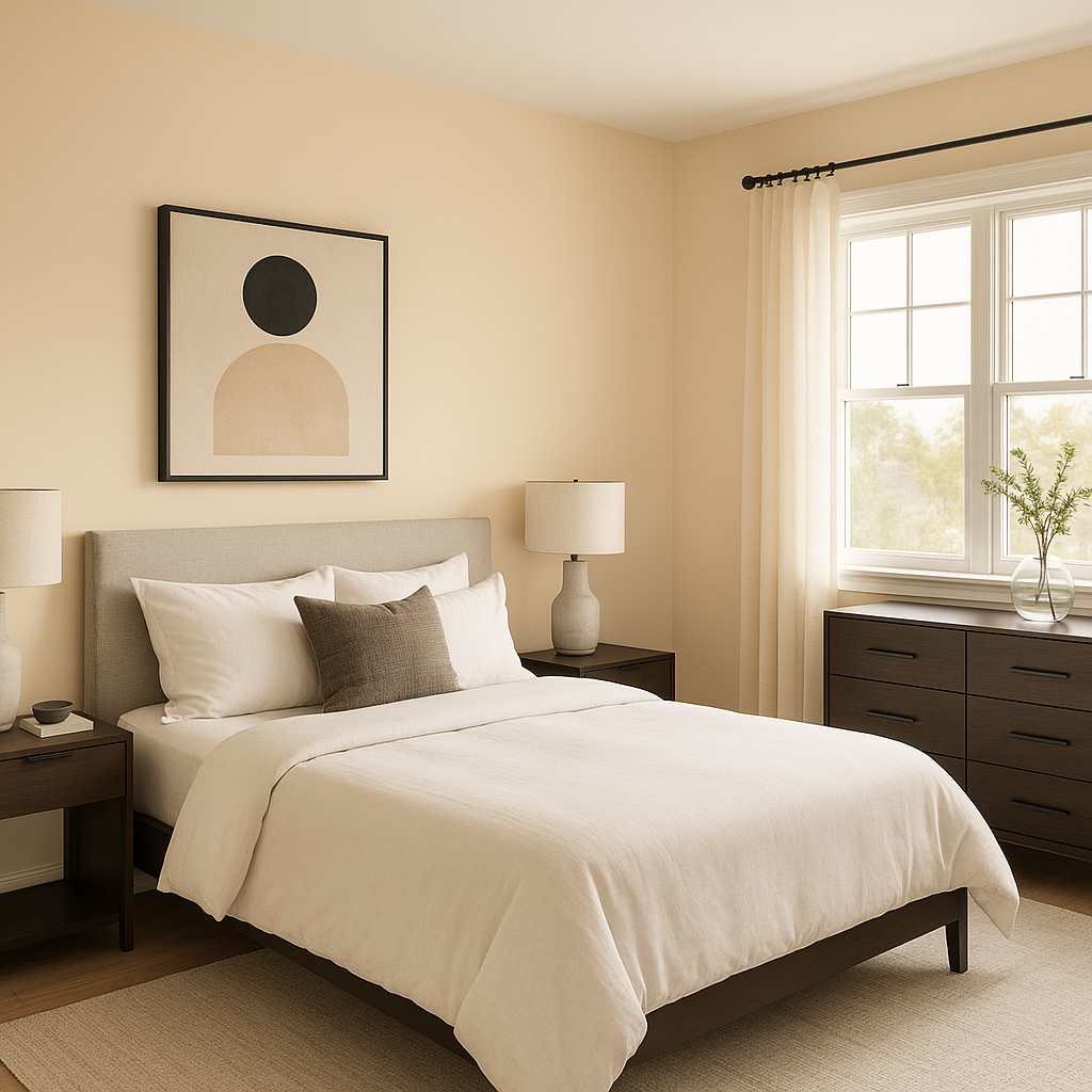Benjamin Moore Candle 099: A Warm and Inviting Neutral.