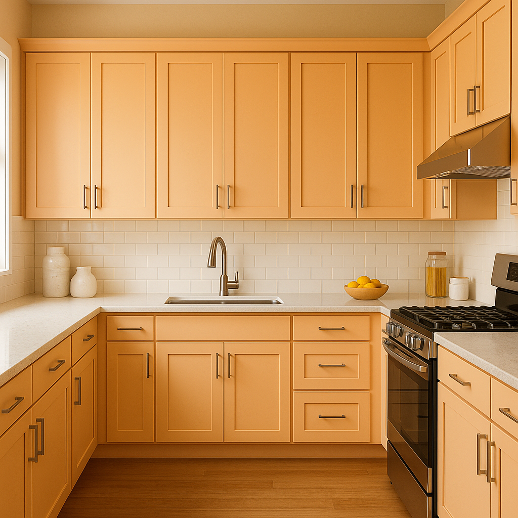 Benjamin Moore Cantaloupe (157): A Vibrant and Inviting Hue for Your Space.