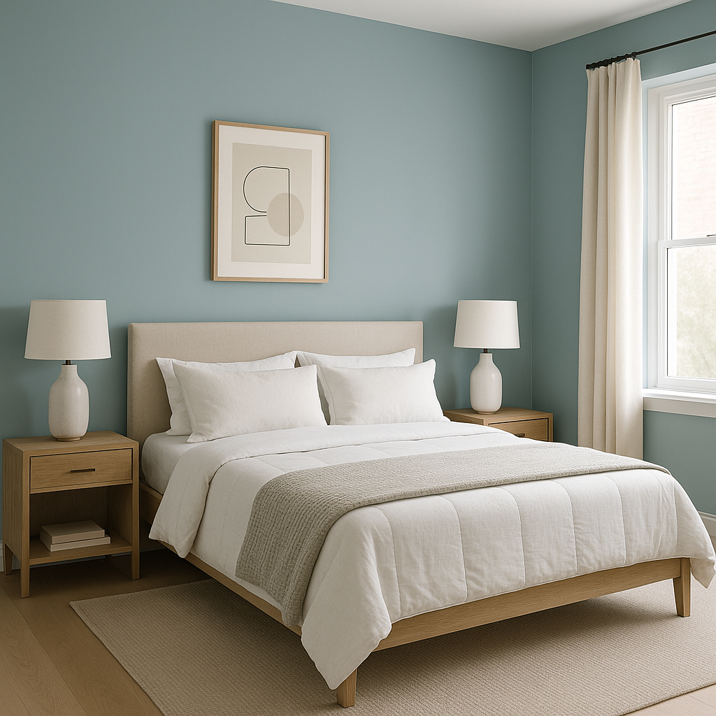 Benjamin Moore Cape 1642: A Sophisticated Shade of Tranquility.