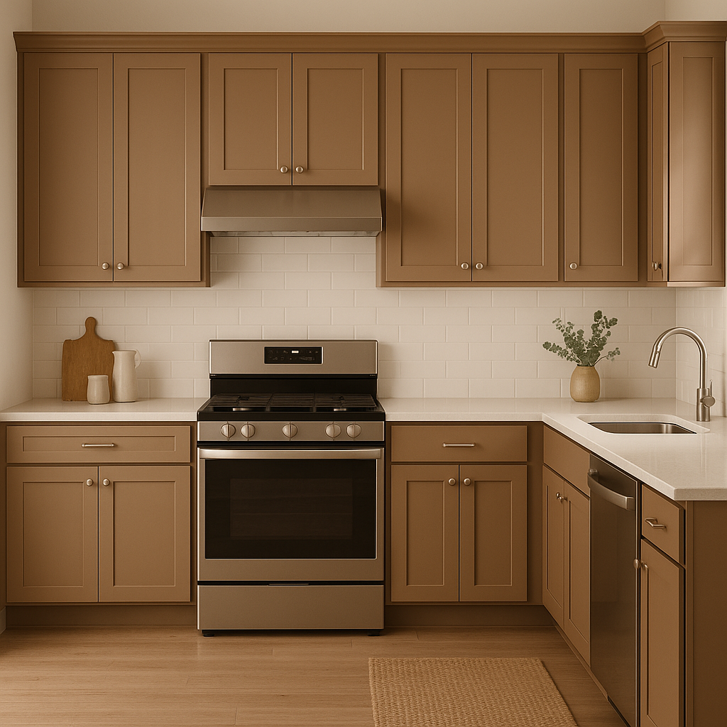 Benjamin Moore Cappuccino (1155): A Warm, Inviting Neutral for Timeless Elegance.