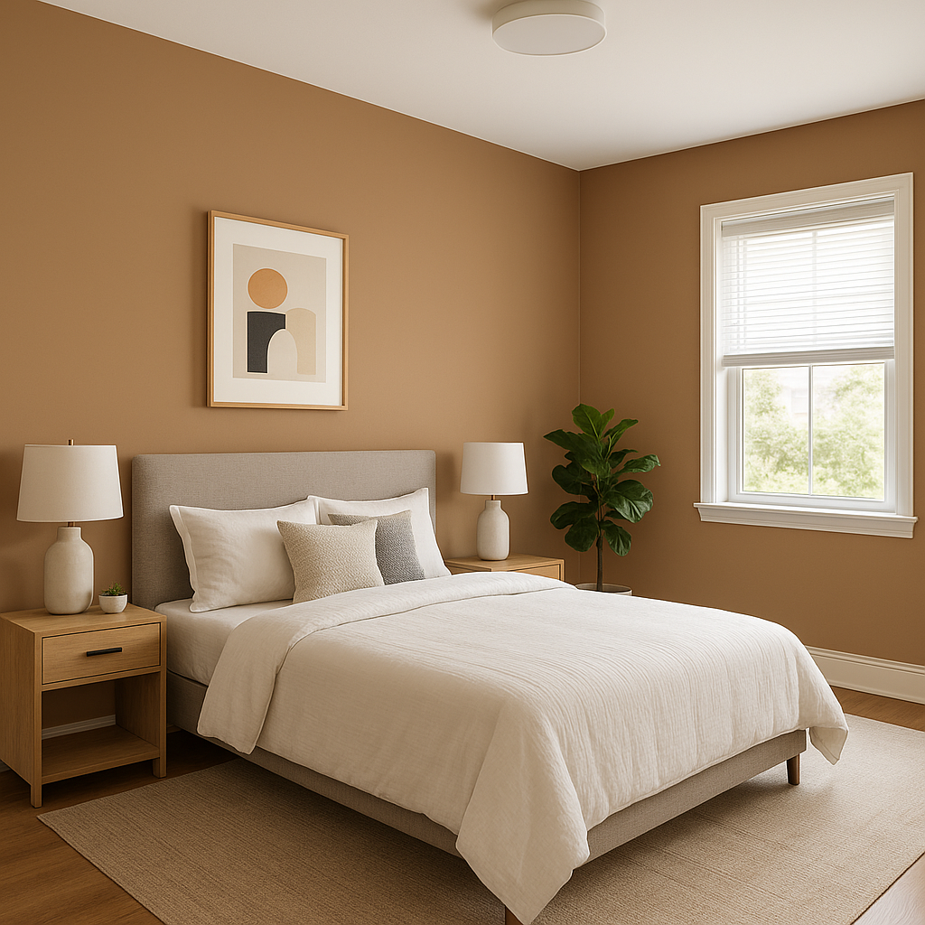 Benjamin Moore Cappuccino (1155): A Warm, Inviting Neutral for Timeless Elegance.