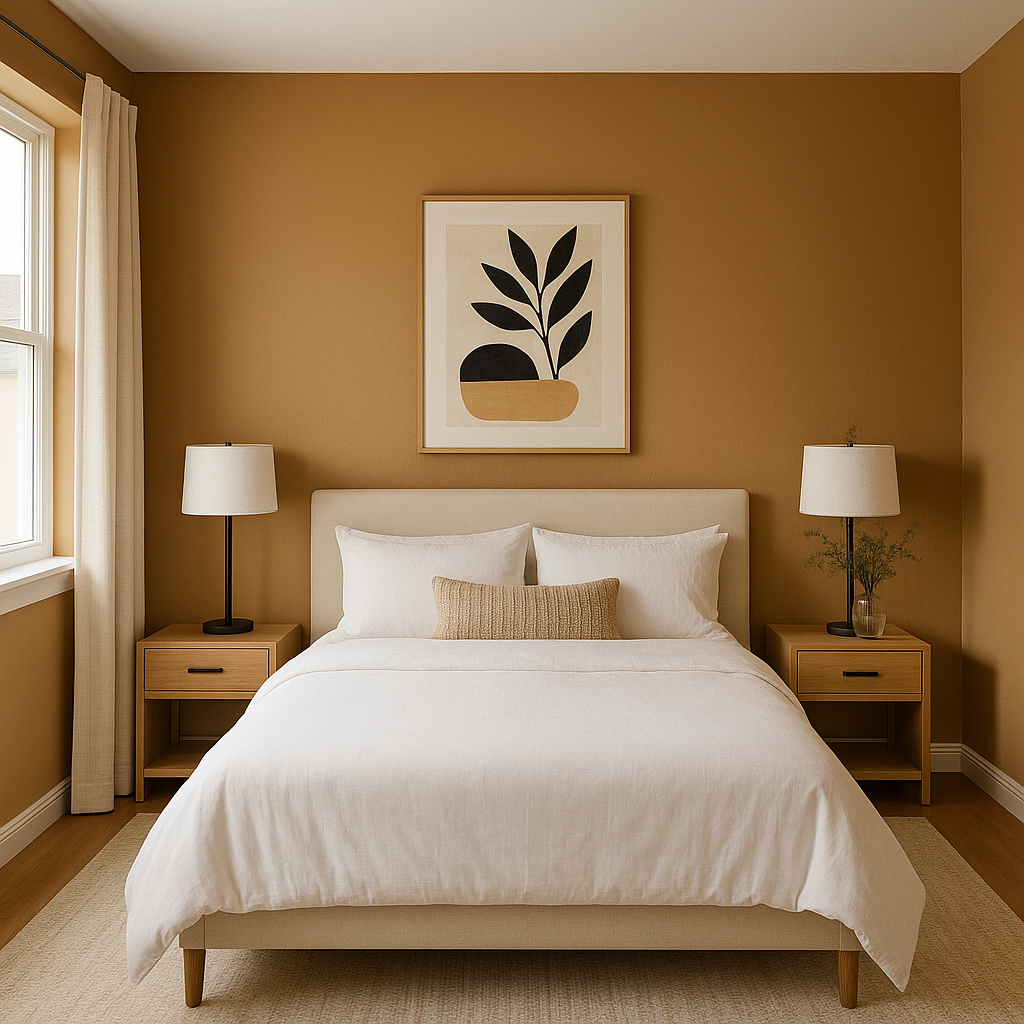 Benjamin Moore Caramel 1042: A Warm and Inviting Hue for Timeless Interiors.