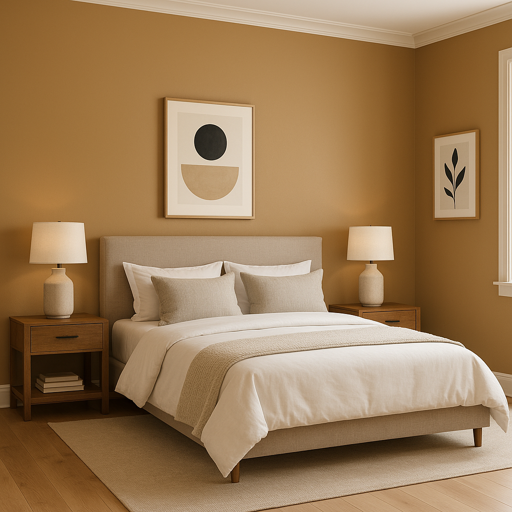 Benjamin Moore Caramel (CC-450): A Warm and Inviting Hue for Timeless Interiors.