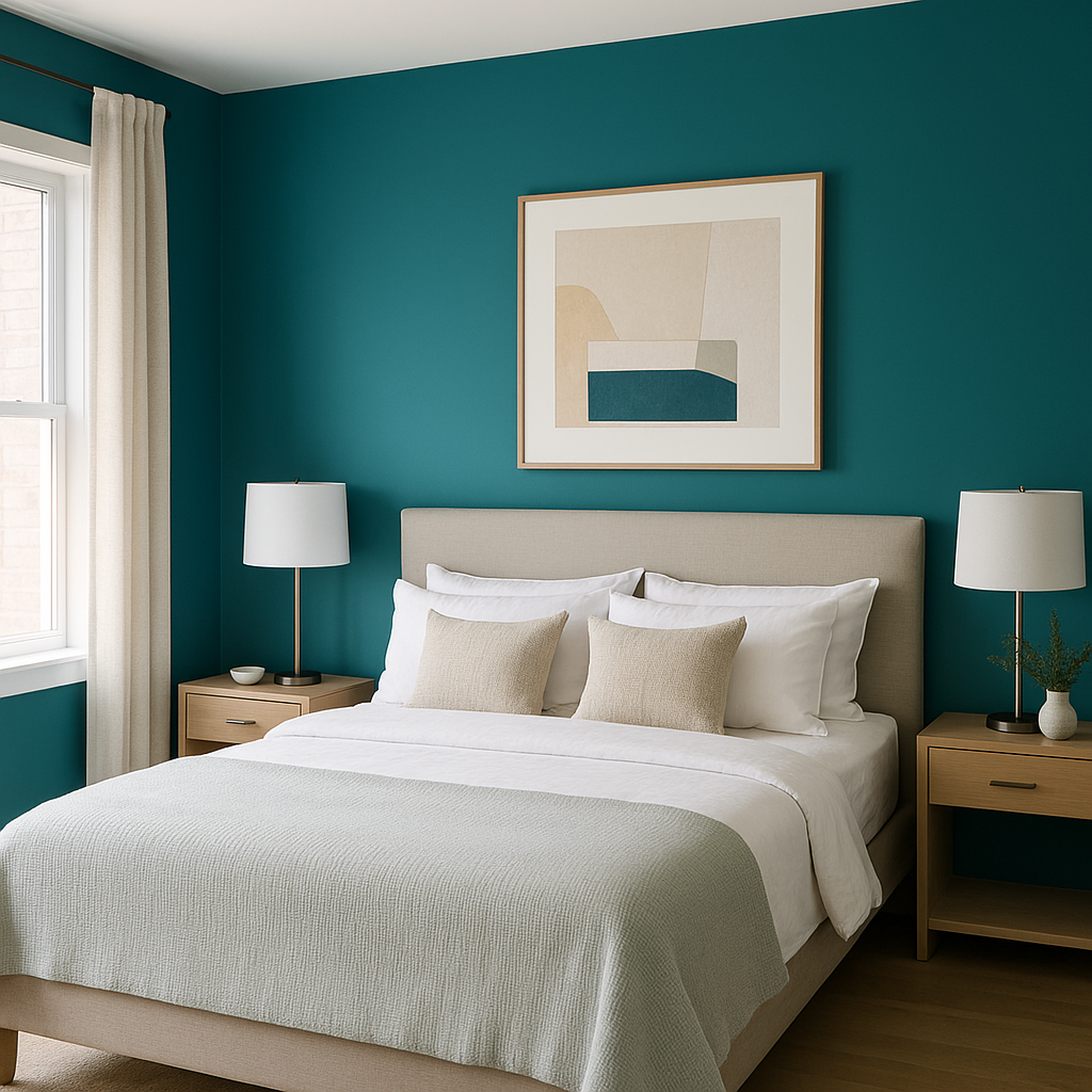 Benjamin Moore Caribbean (2055-30): A Vibrant Hue That Evokes Tropical Bliss.