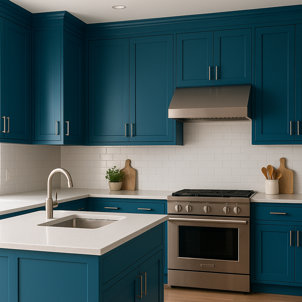 Benjamin Moore Caribbean (2059-20): A Vibrant, Tropical-Inspired Teal.